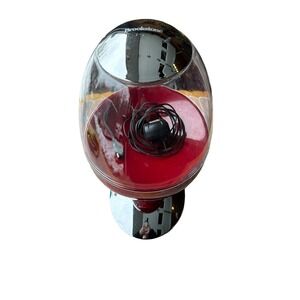 Brookstone CandyMan Motion Activated Candy Nut Dispenser Red Light Up Touch Free